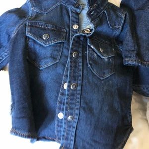Baby Gap Denim Shirt and Jeans